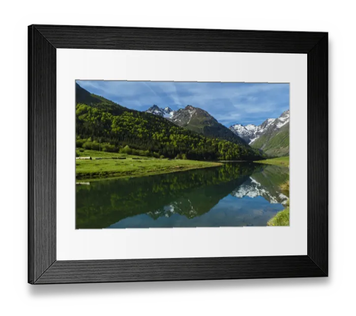 Framed Print : The Lac d Estaing, national park of Pyrenees, Hautes Pyrenees, France Framed Print : The Lac d Estaing, national park of Pyrenees, Hautes Pyrenees, France