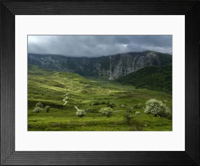Framed Print : Haute valee de l Ouzoum, national park of Pyrenees, Hautes Pyrenees, France Framed Print : Haute valee de l Ouzoum, national park of Pyrenees, Hautes Pyrenees, France