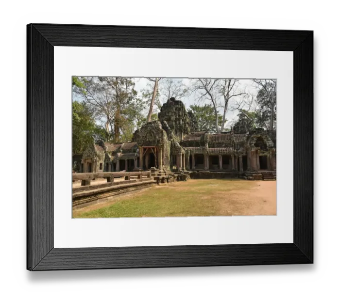 Framed Print : Ta Prohm temple Angkor Siem Reap Cambodia Framed Print : Ta Prohm temple Angkor Siem Reap Cambodia
