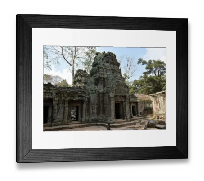 Framed Print : Buddhist architecture at Ta Prohm temple Angkor Cambodia Framed Print : Buddhist architecture at Ta Prohm temple Angkor Cambodia
