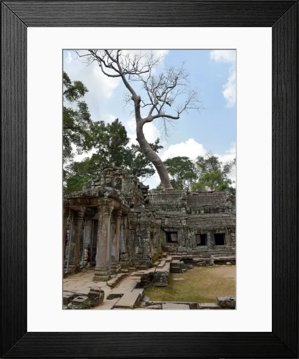 Framed Print : Angkor temple Siem Reap Cambodia Framed Print : Angkor temple Siem Reap Cambodia
