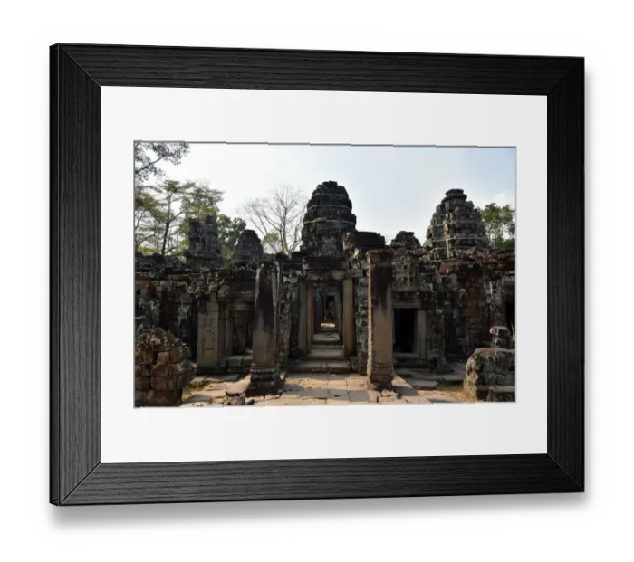 Framed Print : Ruins Banteay Kdei temple Angkor Cambodia Framed Print : Ruins Banteay Kdei temple Angkor Cambodia