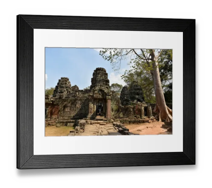 Framed Print : UNESCO Banteay Kdei temple Angkor Cambodia Framed Print : UNESCO Banteay Kdei temple Angkor Cambodia