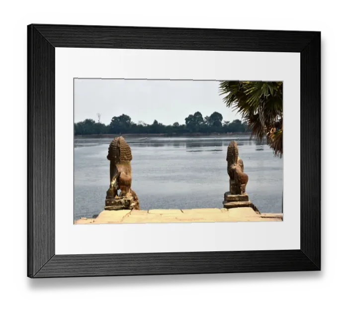 Framed Print : Srah Srang baray Angkor Siem Reap Cambodia Framed Print : Srah Srang baray Angkor Siem Reap Cambodia