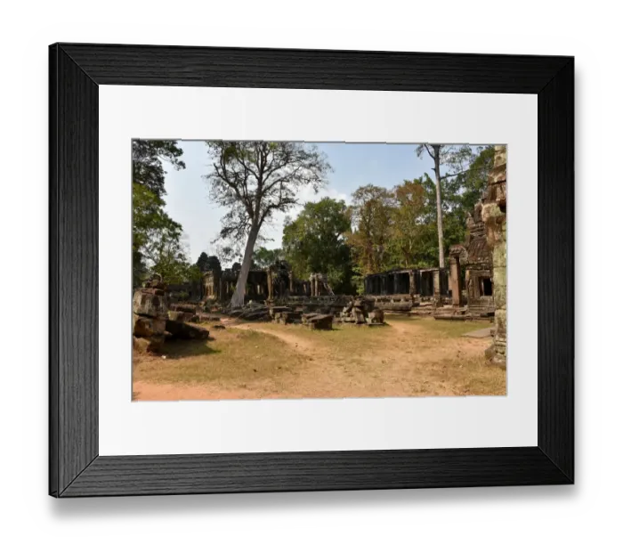 Framed Print : Angkor temple Banteay Kdei Cambodia Framed Print : Angkor temple Banteay Kdei Cambodia