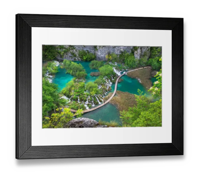 Framed Print : Plitvice Lakes National Park Framed Print : Plitvice Lakes National Park