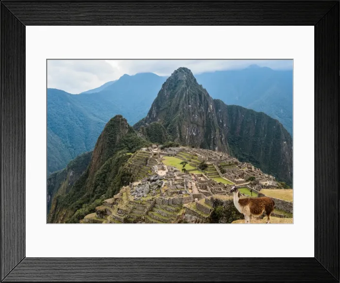 Framed Print : Machu Picchu, Peru Framed Print : Machu Picchu, Peru