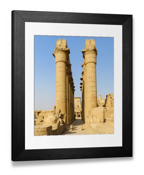 Framed Print : Luxor Temple, Luxor, Egypt