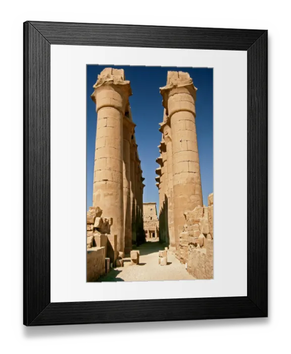 Framed Print : Luxor Temple, Luxor, Egypt Framed Print : Luxor Temple, Luxor, Egypt