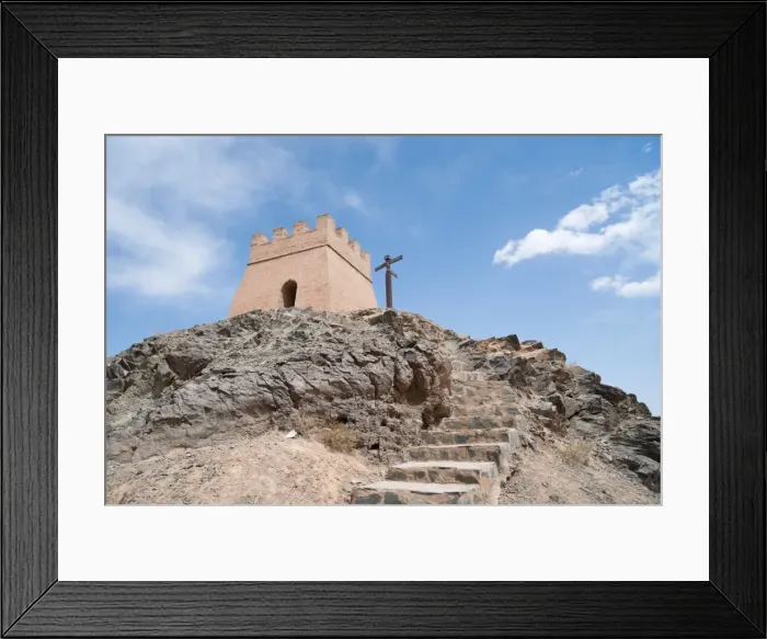 Framed Print : Tower of the Great Wall, JiaYuGuan, GanSu, China Framed Print : Tower of the Great Wall, JiaYuGuan, GanSu, China