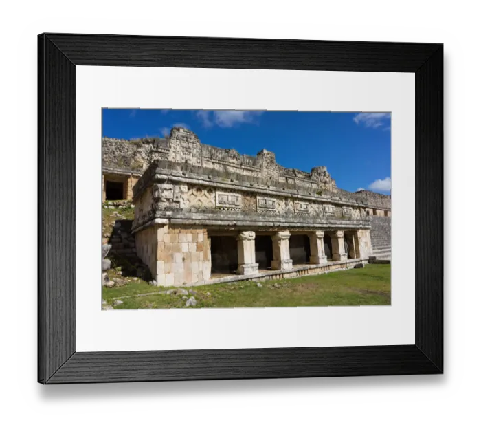 Framed Print : Palacio del Gobernador, Uxmal