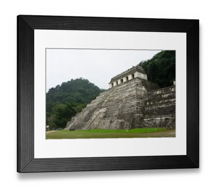 Framed Print : Templo de las Inscripciones, Palenque Framed Print : Templo de las Inscripciones, Palenque