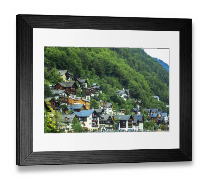 Framed Print : Hallstatt views