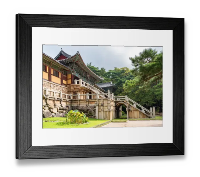 Framed Print : Bulguksa temple, South Korea Framed Print : Bulguksa temple, South Korea