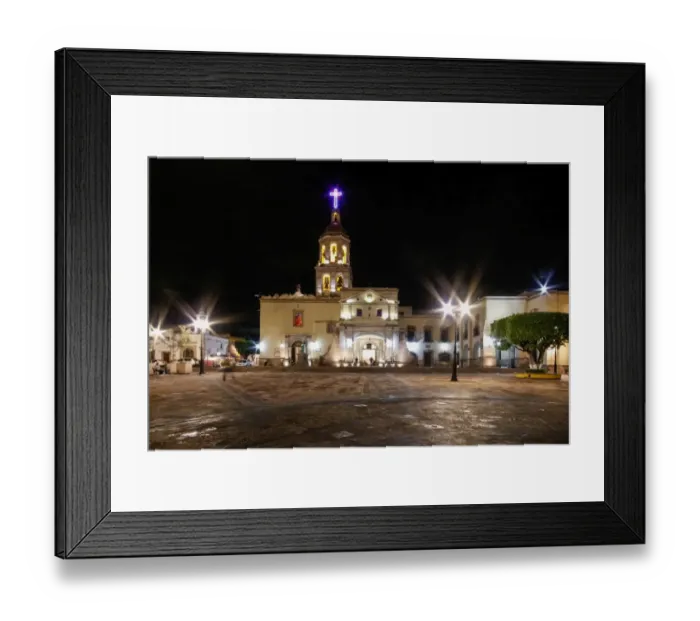 Framed Print : Templo de la Santa Cruz (Temple of the Holy Cross) - Queretaro, Mexico Framed Print : Templo de la Santa Cruz (Temple of the Holy Cross) - Queretaro, Mexico