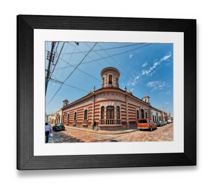 Framed Print : Casa de los Ladrillos (The Brick House) - Queretaro, Mexico Framed Print : Casa de los Ladrillos (The Brick House) - Queretaro, Mexico