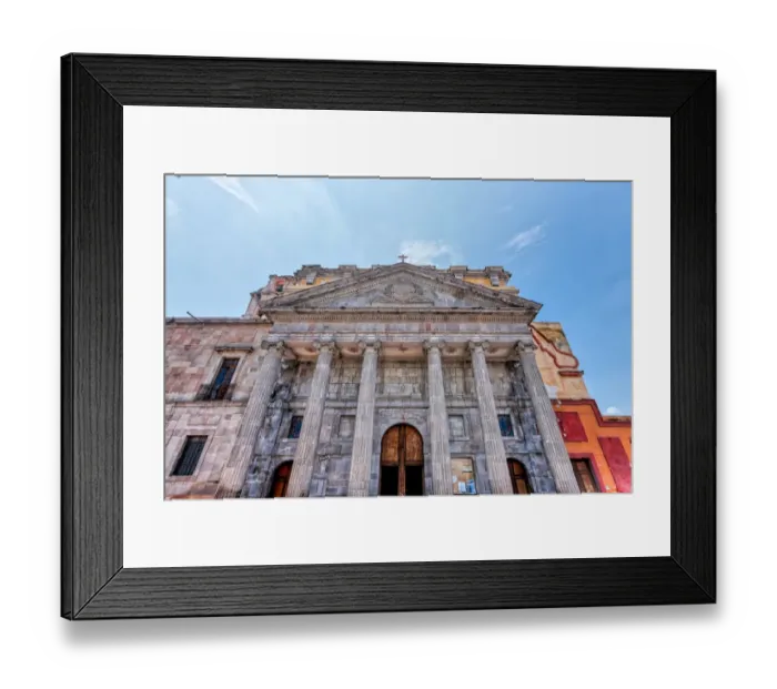 Framed Print : Templo de Teresitas (Teresitas church) - Queretaro, Mexico Framed Print : Templo de Teresitas (Teresitas church) - Queretaro, Mexico