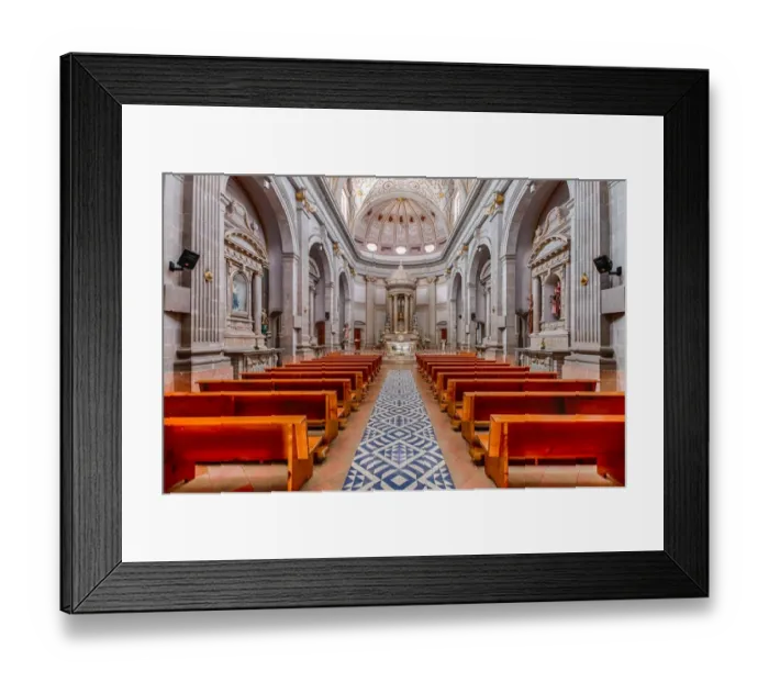 Framed Print : Templo de Teresitas (Teresitas church) - Queretaro, Mexico