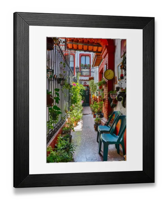 Framed Print : The streets of downtown Queretaro, Mexico Framed Print : The streets of downtown Queretaro, Mexico