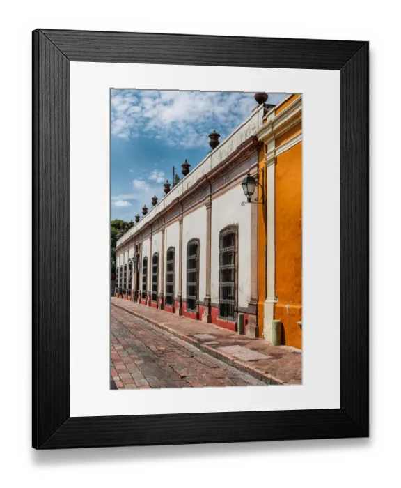 Framed Print : The streets of downtown Queretaro, Mexico Framed Print : The streets of downtown Queretaro, Mexico