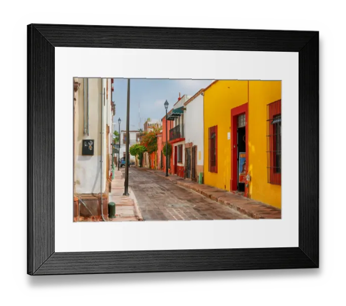 Framed Print : The streets of downtown Queretaro, Mexico Framed Print : The streets of downtown Queretaro, Mexico