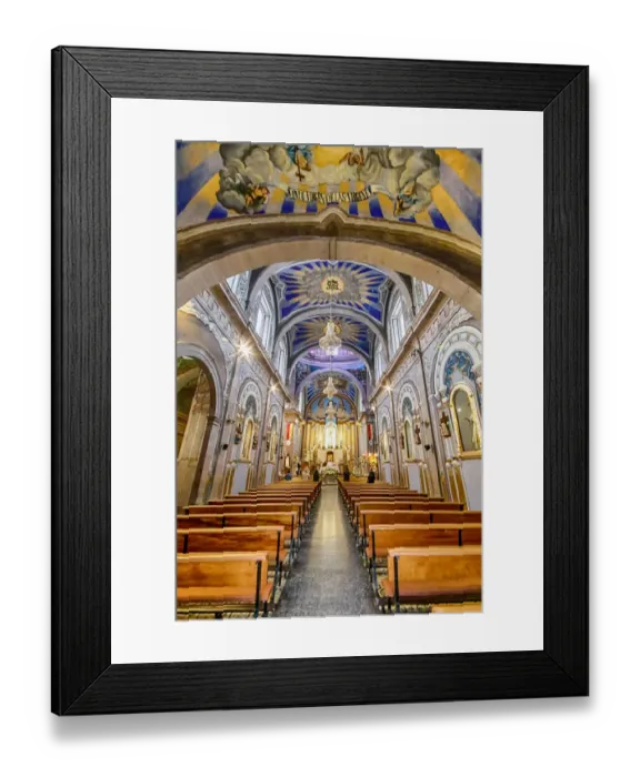 Framed Print : La Merced Chapel - Queretaro, Mexico Framed Print : La Merced Chapel - Queretaro, Mexico