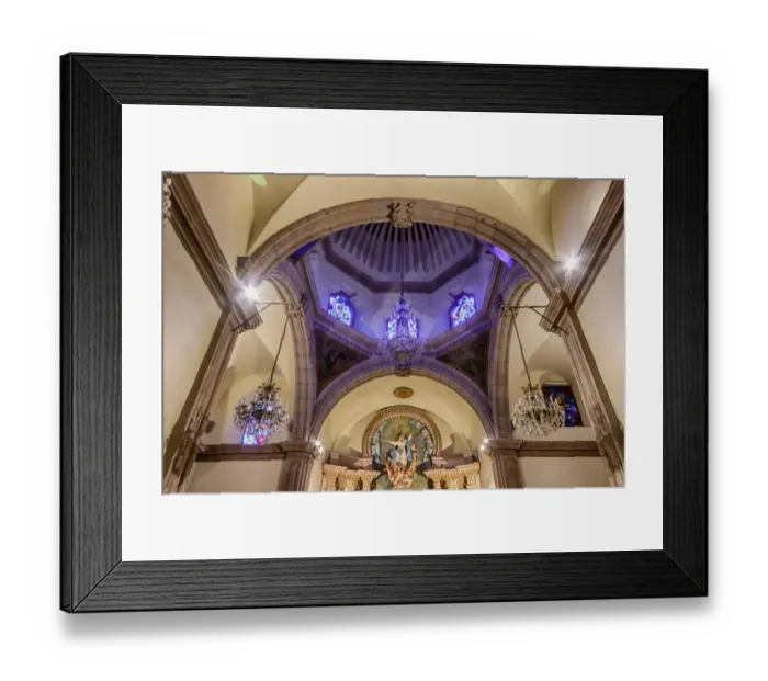 Framed Print : Templo de la Santa Cruz ( Temple of the Holy Cross ) - Queretaro, Mexico Framed Print : Templo de la Santa Cruz ( Temple of the Holy Cross ) - Queretaro, Mexico