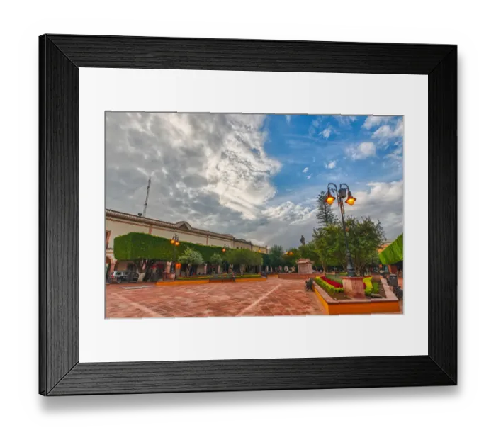 Framed Print : Plaza de Armas - Queretaro, Mexico Framed Print : Plaza de Armas - Queretaro, Mexico