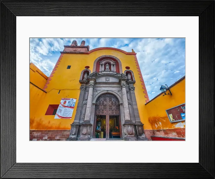 Framed Print : La Merced Chapel - Queretaro, Mexico Framed Print : La Merced Chapel - Queretaro, Mexico