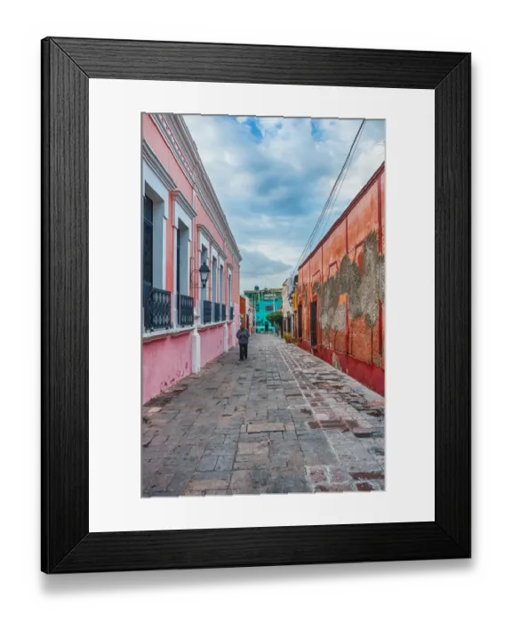 Framed Print : The streets of Queretaro, Mexico Framed Print : The streets of Queretaro, Mexico