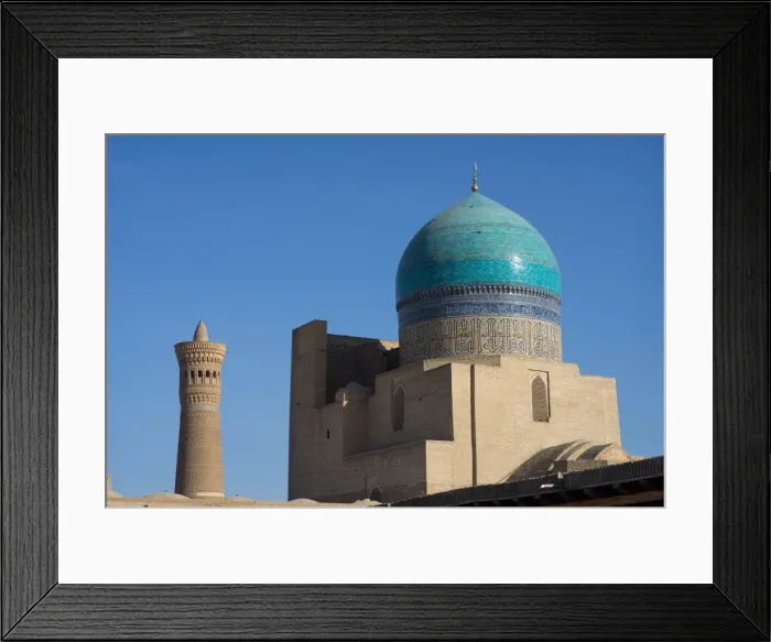 Framed Print : Kalon mosque and minaret, Bukhara Framed Print : Kalon mosque and minaret, Bukhara