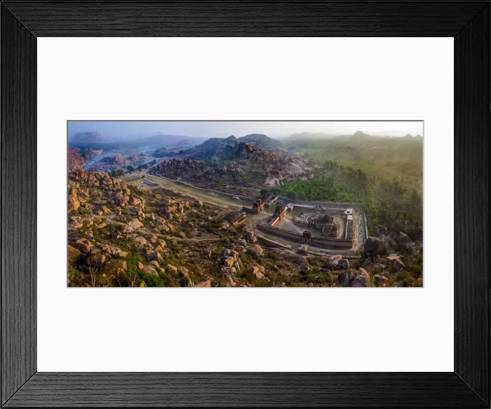 Framed Print : Courtesan Street, Hampi Framed Print : Courtesan Street, Hampi