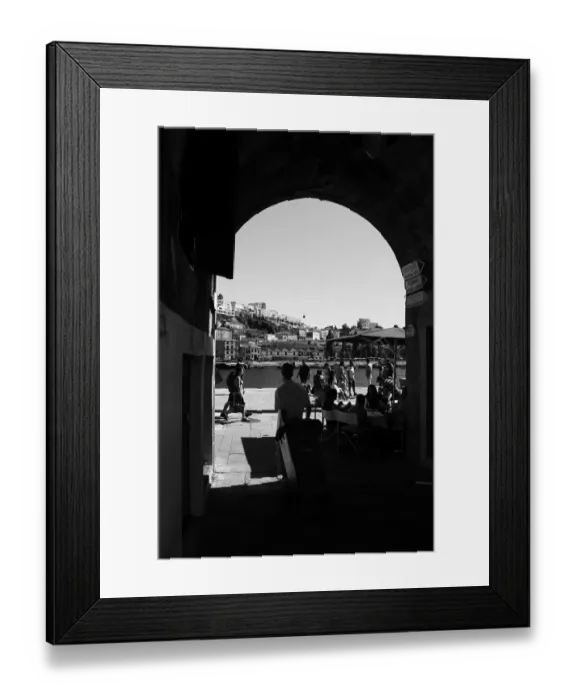 Framed Print : Alley in the Ribeira district of Porto Framed Print : Alley in the Ribeira district of Porto