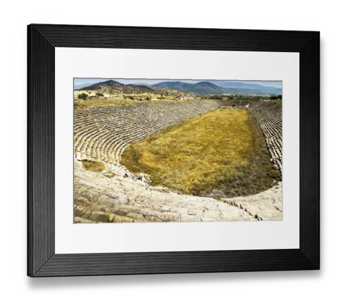 Framed Print : The stadium, Aphrodisias, Turkey Framed Print : The stadium, Aphrodisias, Turkey