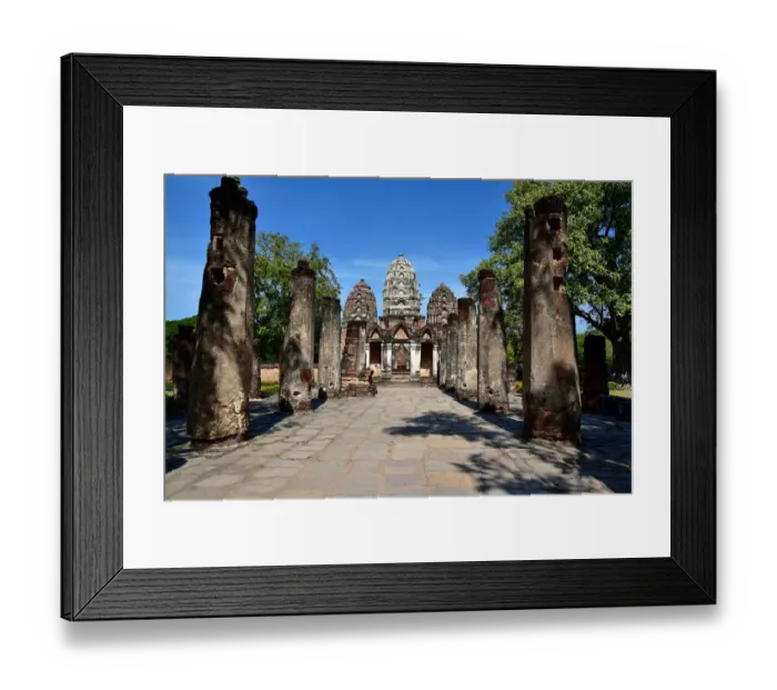 Framed Print : UNESCO Wat Si Sawai temple Sukhothai Thailand, Asia Framed Print : UNESCO Wat Si Sawai temple Sukhothai Thailand, Asia