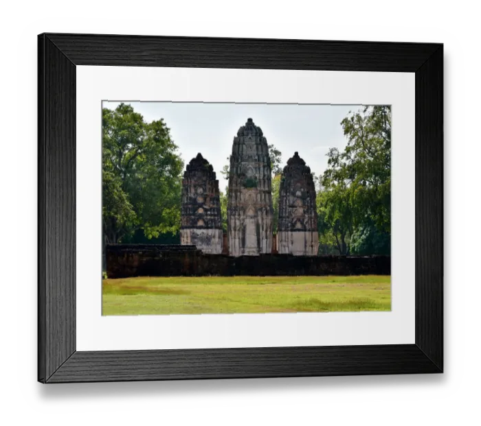 Framed Print : Wat Si Sawai temple Sukhothai Thailand, Asia Framed Print : Wat Si Sawai temple Sukhothai Thailand, Asia