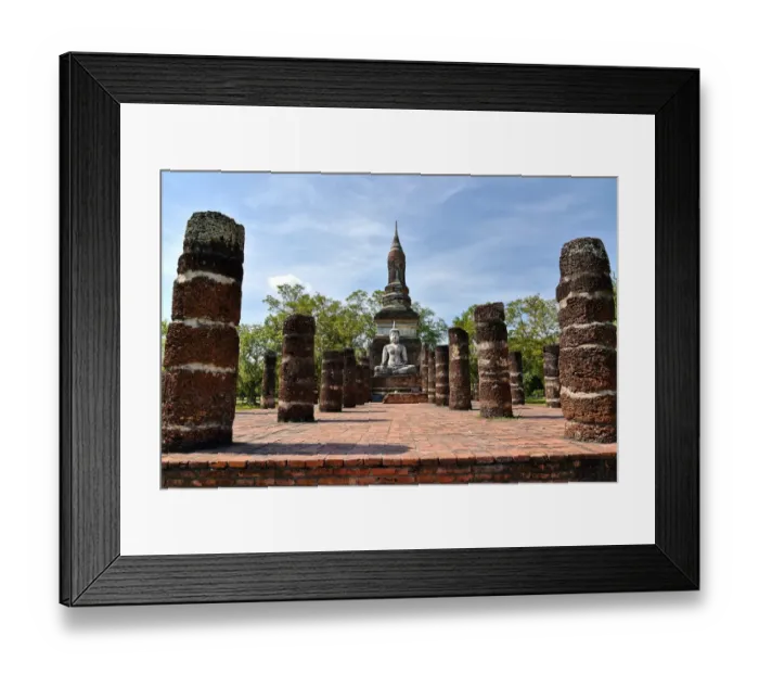 Framed Print : Wat Tra Phang Ngoen temple Sukhothai Thailand, Asia Framed Print : Wat Tra Phang Ngoen temple Sukhothai Thailand, Asia