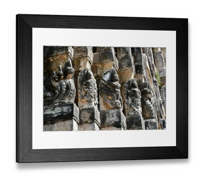 Framed Print : Wat Si Sawai sculpture Sukhothai Thailand, Asia Framed Print : Wat Si Sawai sculpture Sukhothai Thailand, Asia
