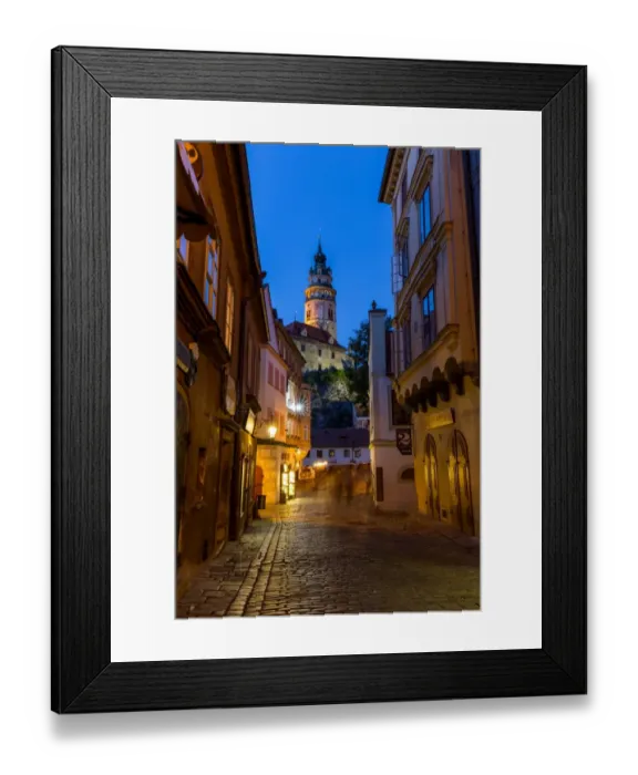 Framed Print : Cesky Krumlov city view, Czech Republic Framed Print : Cesky Krumlov city view, Czech Republic