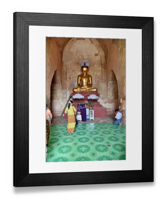 Framed Print : Su La Ma Ni Pahto terracotta Temple, Bagan, unesco ruins Myanmar. Asia Framed Print : Su La Ma Ni Pahto terracotta Temple, Bagan, unesco ruins Myanmar. Asia
