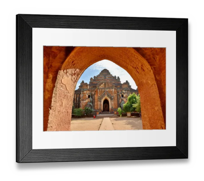Framed Print : Dhamma Yan Gyi entrance Temple, Bagan, unesco ruins Myanmar. Asia Framed Print : Dhamma Yan Gyi entrance Temple, Bagan, unesco ruins Myanmar. Asia
