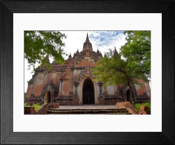Framed Print : Su La Ma Ni Pahto terracotta Temple, Bagan, unesco ruins Myanmar. Asia Framed Print : Su La Ma Ni Pahto terracotta Temple, Bagan, unesco ruins Myanmar. Asia