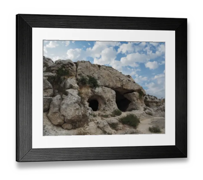 Framed Print : Prehistoric Rock Dwellings In Matera, Basilicata, Southern Italy Framed Print : Prehistoric Rock Dwellings In Matera, Basilicata, Southern Italy