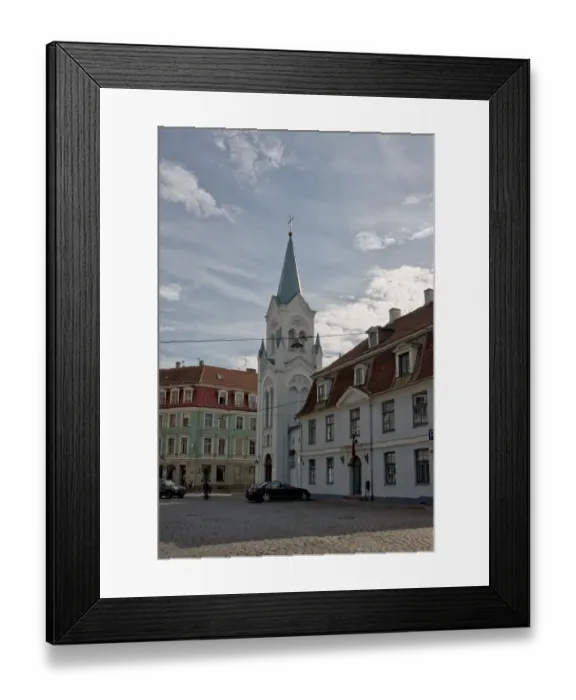 Framed Print : Virgin of Anguish Church Framed Print : Virgin of Anguish Church