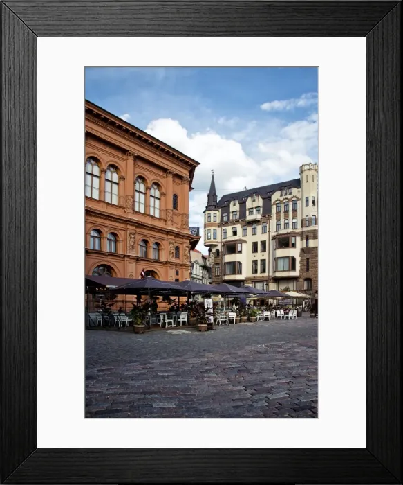 Framed Print : Riga streets Framed Print : Riga streets
