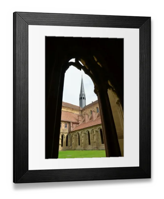 Framed Print : Cloister of Maulbronn Monastery Framed Print : Cloister of Maulbronn Monastery