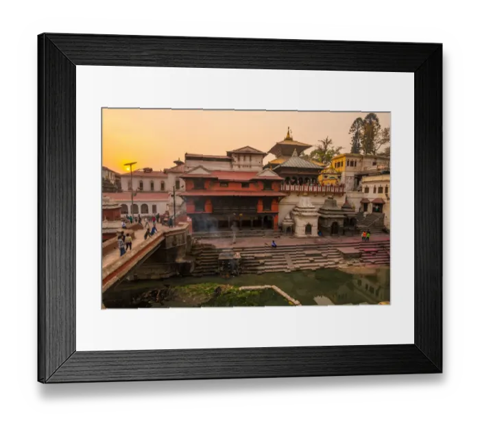 Framed Print : Pashupatinath Temple in Kathmandu Nepal Framed Print : Pashupatinath Temple in Kathmandu Nepal