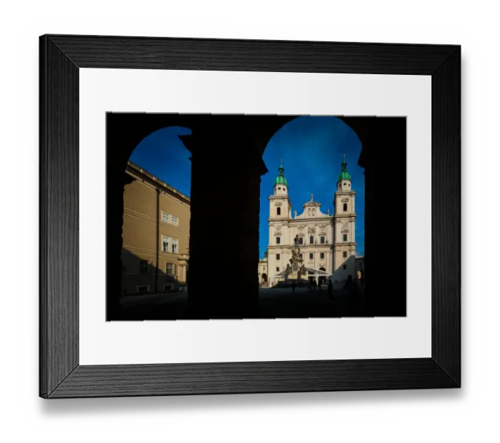 Framed Print : Salzburg Cathedral of Salzburg, Austria Framed Print : Salzburg Cathedral of Salzburg, Austria