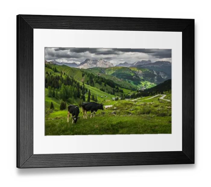 Framed Print : View of Dolomiti Framed Print : View of Dolomiti