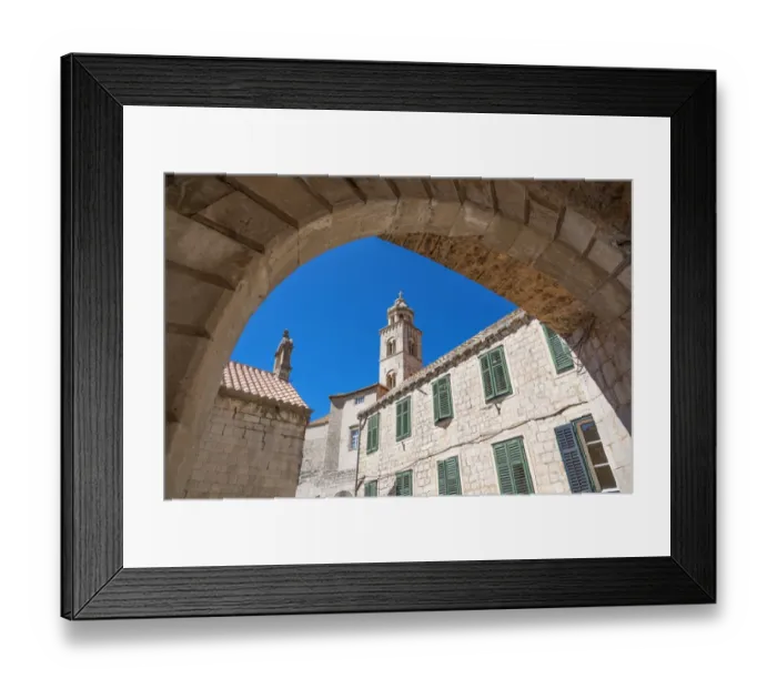 Framed Print : Dubrovnik old town, Croatia Framed Print : Dubrovnik old town, Croatia